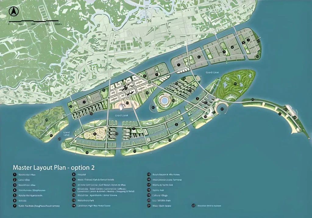 Mặt bằng dự án Vinhomes Cần Giờ