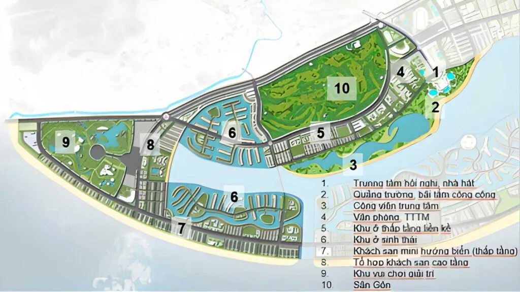 Phân khu A Vinhomes Cần Giờ